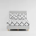 Lotus Attitude Brooklyn - QS Fitted Bedsheet Set-5pcs - LTA-BS-BROOKLYN-BR05W