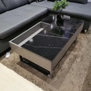 Arcada Coffee Table - Black Wood