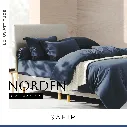 Lotus Attitude Norden - QS Fitted Bedsheet Set-5pcs - LTA-BS-NORDEN-SAFIR