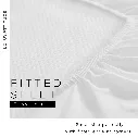 Lotus Attitude Norden - QS Fitted Bedsheet Set-5pcs - LTA-BS-NORDEN-VIRGIN