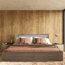 Malfoy Bed 5ft - Solid Oak/White