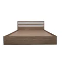 Malfoy Bed 3.5ft - Solid Oak/White