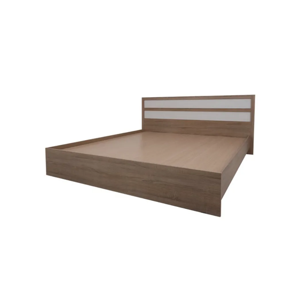 Malfoy Bed 3.5ft - Solid Oak/White