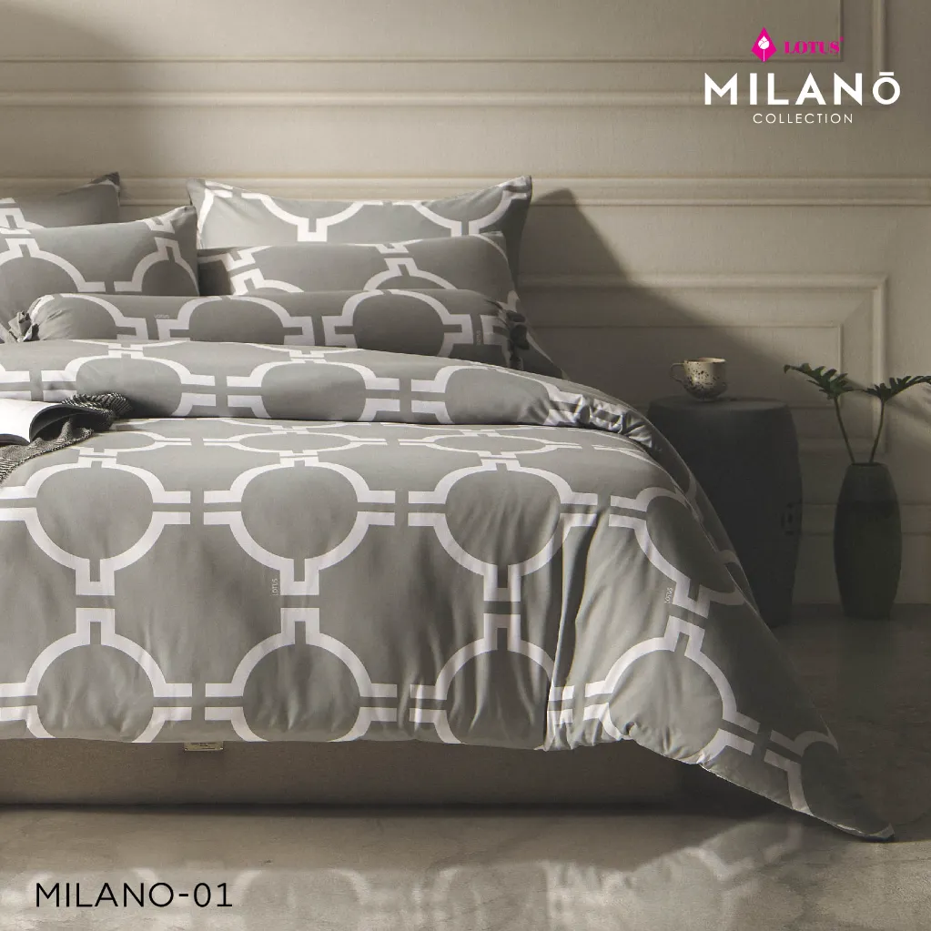 Lotus Milano - Duvet Cover 90"x100" - LTB-DC-MILANO-01