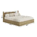 Go/Hoshino Bed 5ft- Solid Oak/White