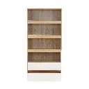 Harlie Tall Cabinet CT80-Solid Oak/White