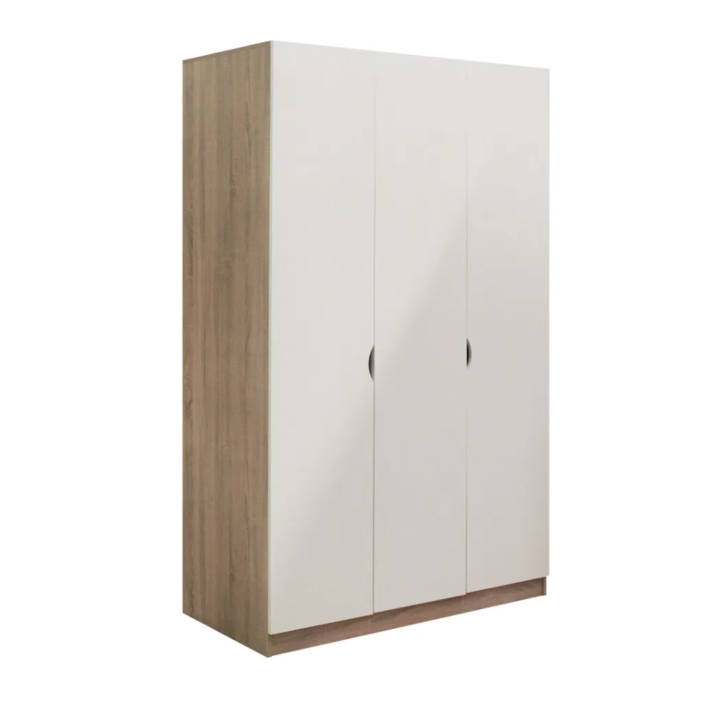 Preem Wardrobe WO120/Solid/White