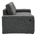 Restly Sofa 2Seater Plastic Leg/Dark Grey/LE