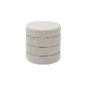 Round Storage Stool/Dinie/Cream