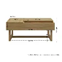 Tomo Coffee Table CF90/Cashew Oak