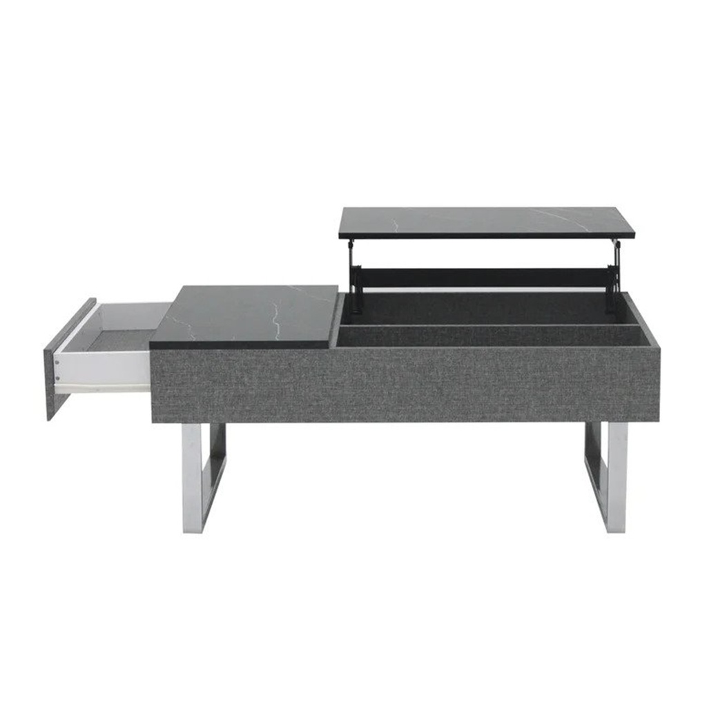 Arcada Coffee Table - Black Wood