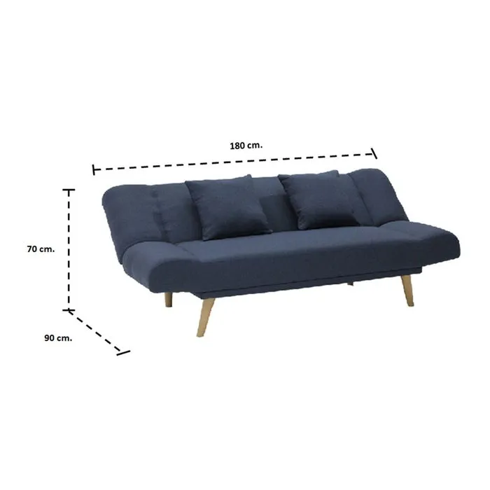 Manner Sofa Bed-Wood Leg - Blue (3).webp