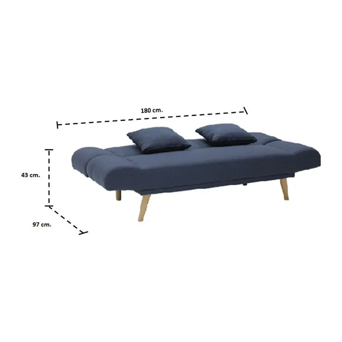 Manner Sofa Bed-Wood Leg - Blue (4).webp