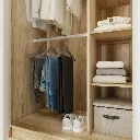 KC-PLAY Wardri Wardrobe-WO100 Lindberge oak (13).webp