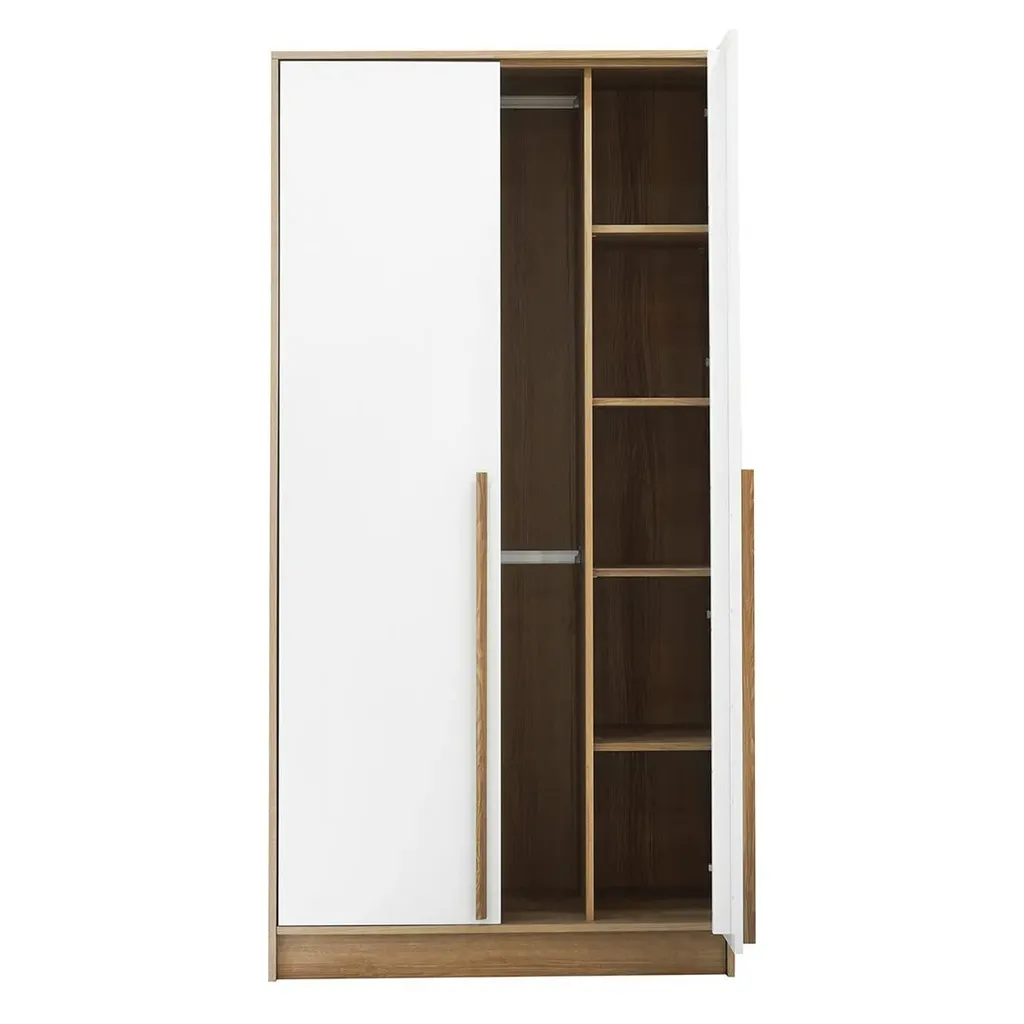 KC-PLAY Wardri Wardrobe-WO100 Lindberge oak (17).webp