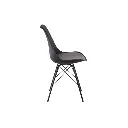 Ashira Dining Chair - Black Steel Leg - Black-Light Grey Fabric (1).webp