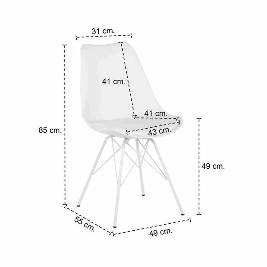 Ashira Dining Chair - SL White (4).webp