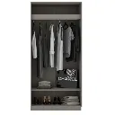 Blox Wardrobe WO100-60-210-OP-A-Door DE01 - Clinen-Legato.webp