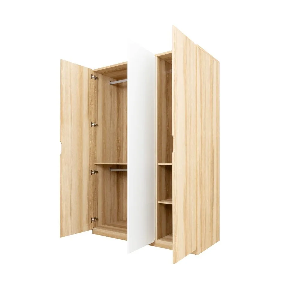 KC-Play Embrace Wardrobe - W0140 - Lindberg Oak-White (6).webp