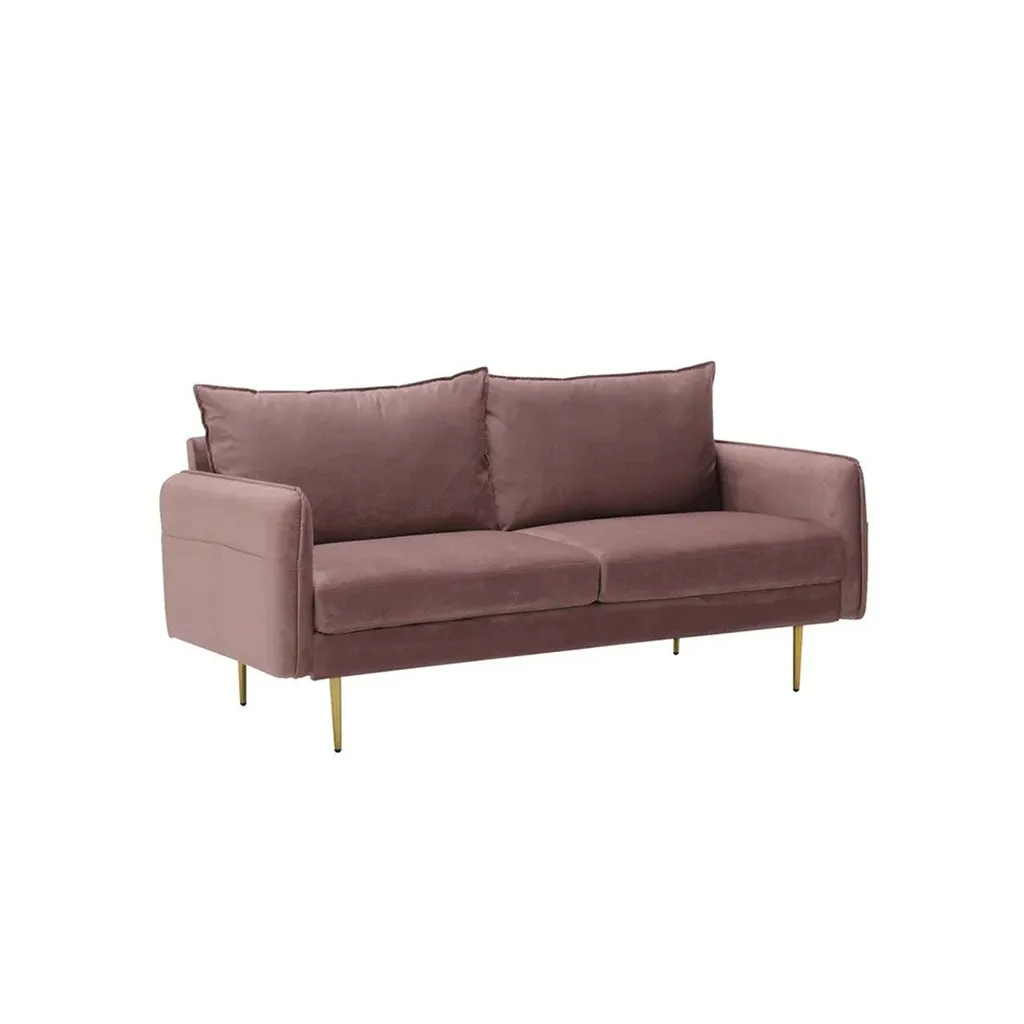 Mindcraft Sofa 3 Seater-Pink Velvet (1).webp
