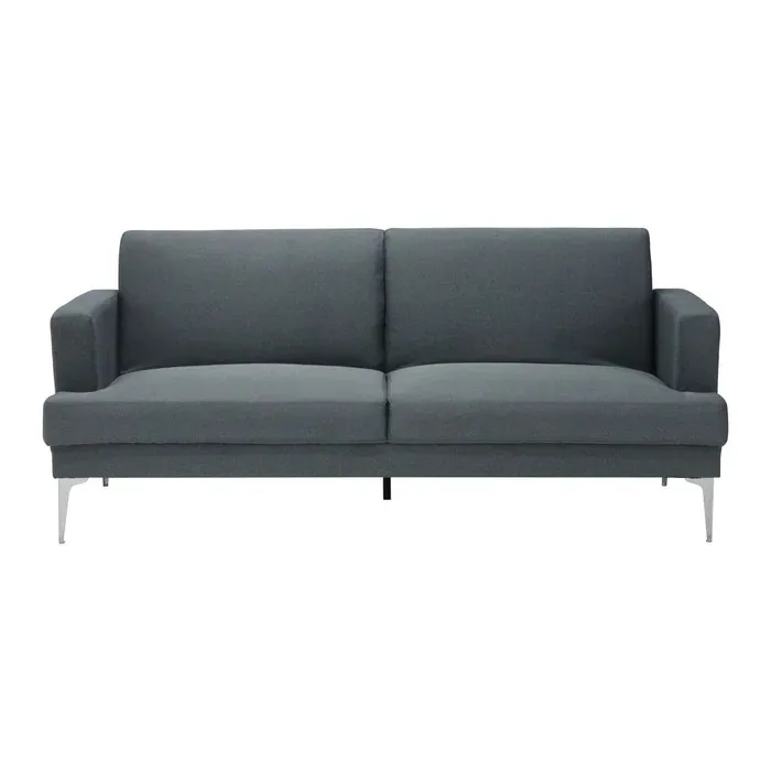[19170382] Monori Sofa Bed - Chrome-Dark Grey.webp