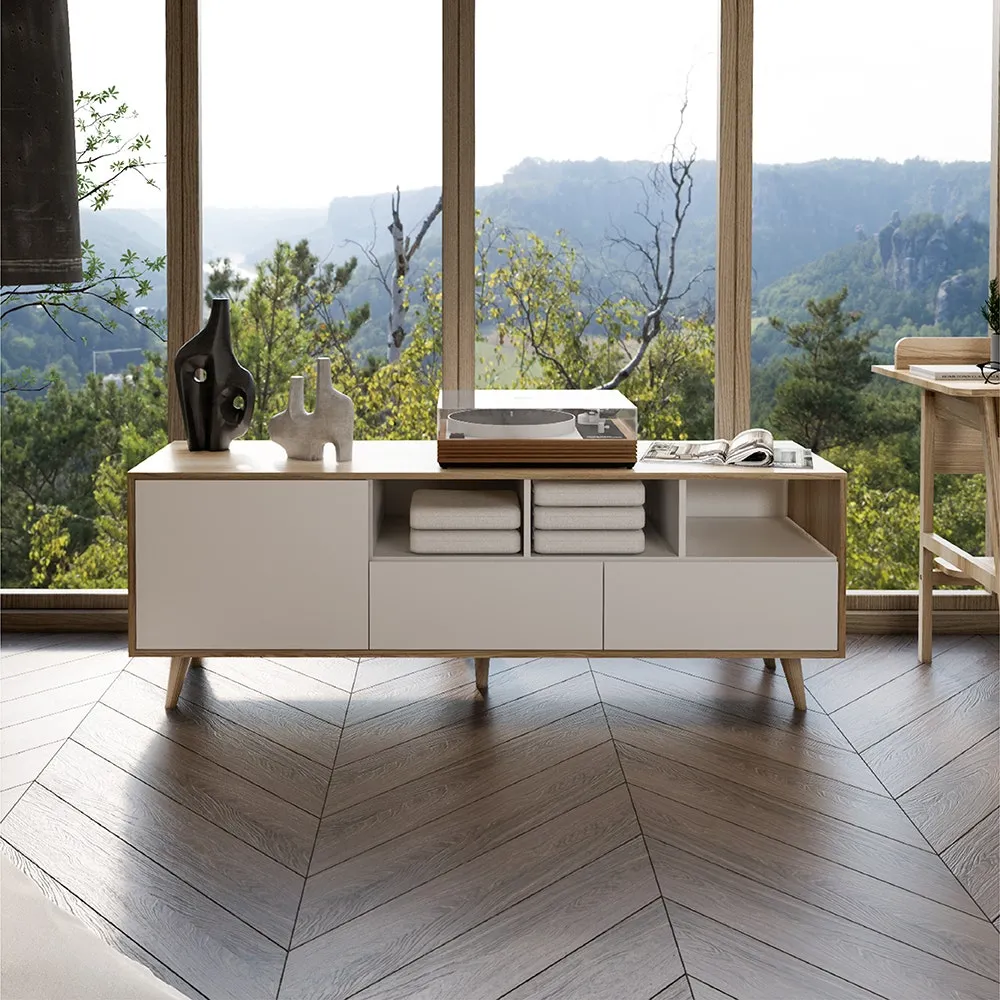 KC-Play-WIB Sideboard TV160 - Lindberg Oak-White.webp