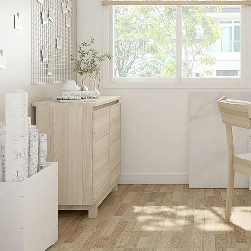 Hakone Low Cabinet C80 - Canyon Oak.webp