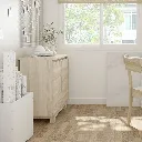 Hakone Low Cabinet C80 - Canyon Oak.webp