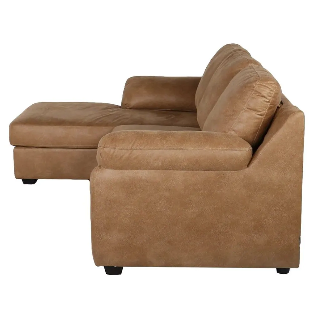 Muto Sofa Left Corner-Brown