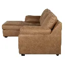 Muto Sofa Left Corner-Brown