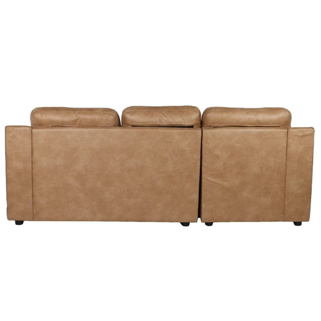 Muto Sofa Left Corner-Brown