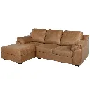 Muto Sofa Left Corner-Brown