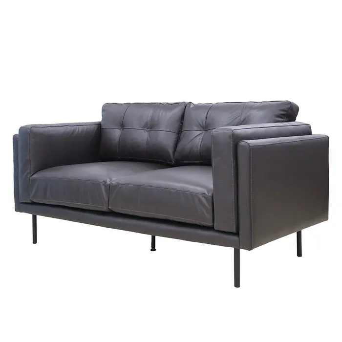 Kervyn Sofa 2Seater - Leather Dark Brown (1).webp