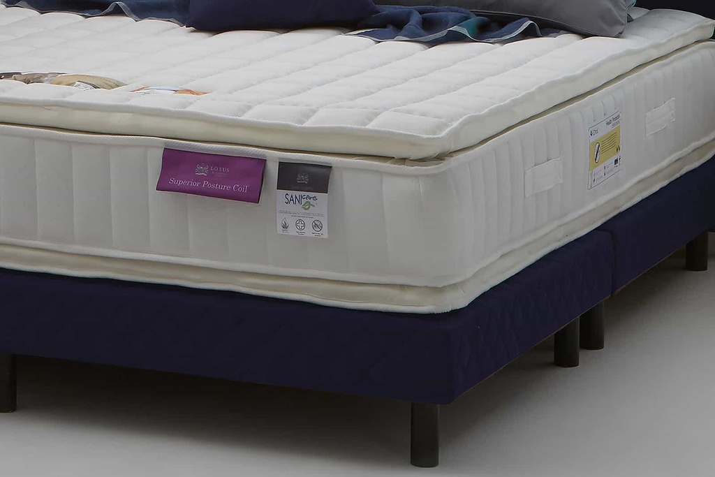 Lotus - O-Season Deluxe II 5ft × 6.5ft - Foam Spring Mattress - Good Balance - 12"