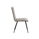 Yobi Dining Chair - Black Leg/Brown Velvet