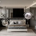 Modern Bedroom with Smart Storage Features.webp