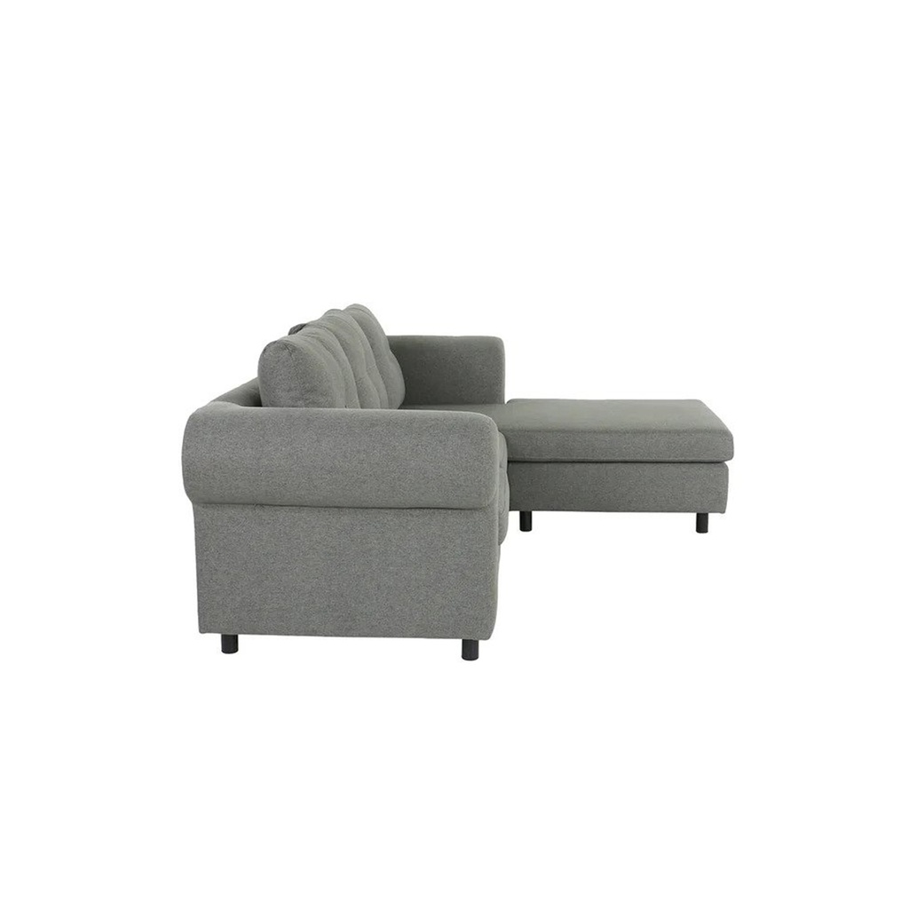 Rilee Corner Sofa-Fabric Gray