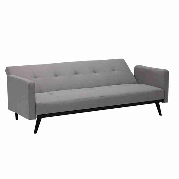 Miracle Sofa Bed -Black Eucalyptus Legs/Light Brown Fabric