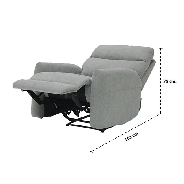 Memello Recliner-Grey/1RE