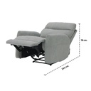 Memello Recliner-Grey/1RE