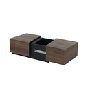 Iowa Coffee Table CF90 - Legato Walnut/Espresso