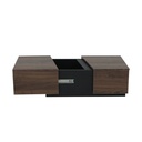 Iowa Coffee Table CF90 - Legato Walnut/Espresso