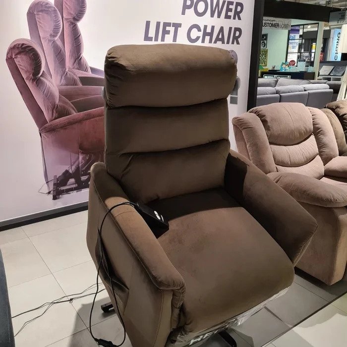 Zika Power Lift Recliner - Brown - 1ERE