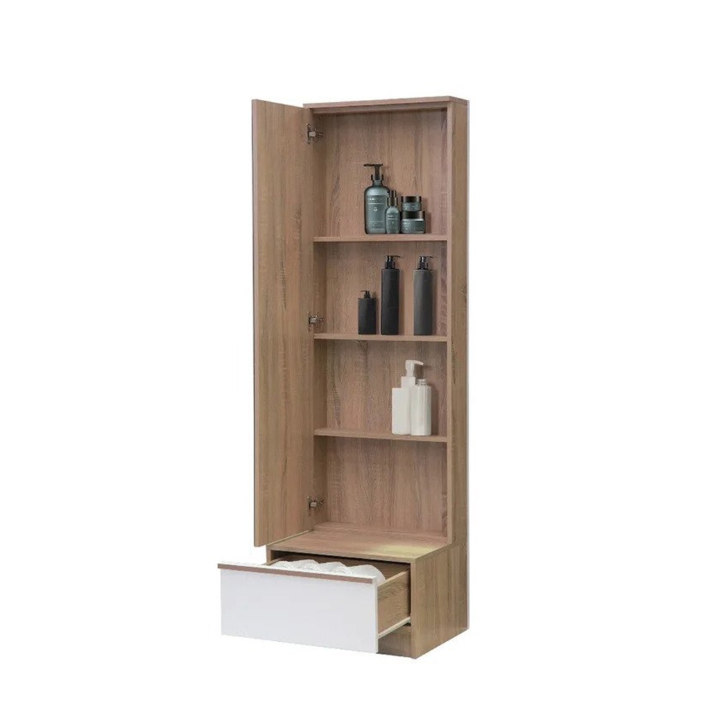 Sacha Dressing Table DT50 - Solid Oak/White