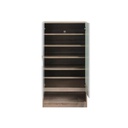 Preem Shoe Cabinet SH60-Solid Oak/White