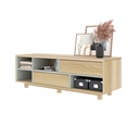 Backet Sideboard TV160 - Lindberg Oak/Light Grey