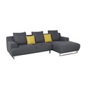 Girly Sofa - Right Corner - Fabric Dark Grey