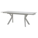 Reston Dining Table A140(200)-Steel/White Striped