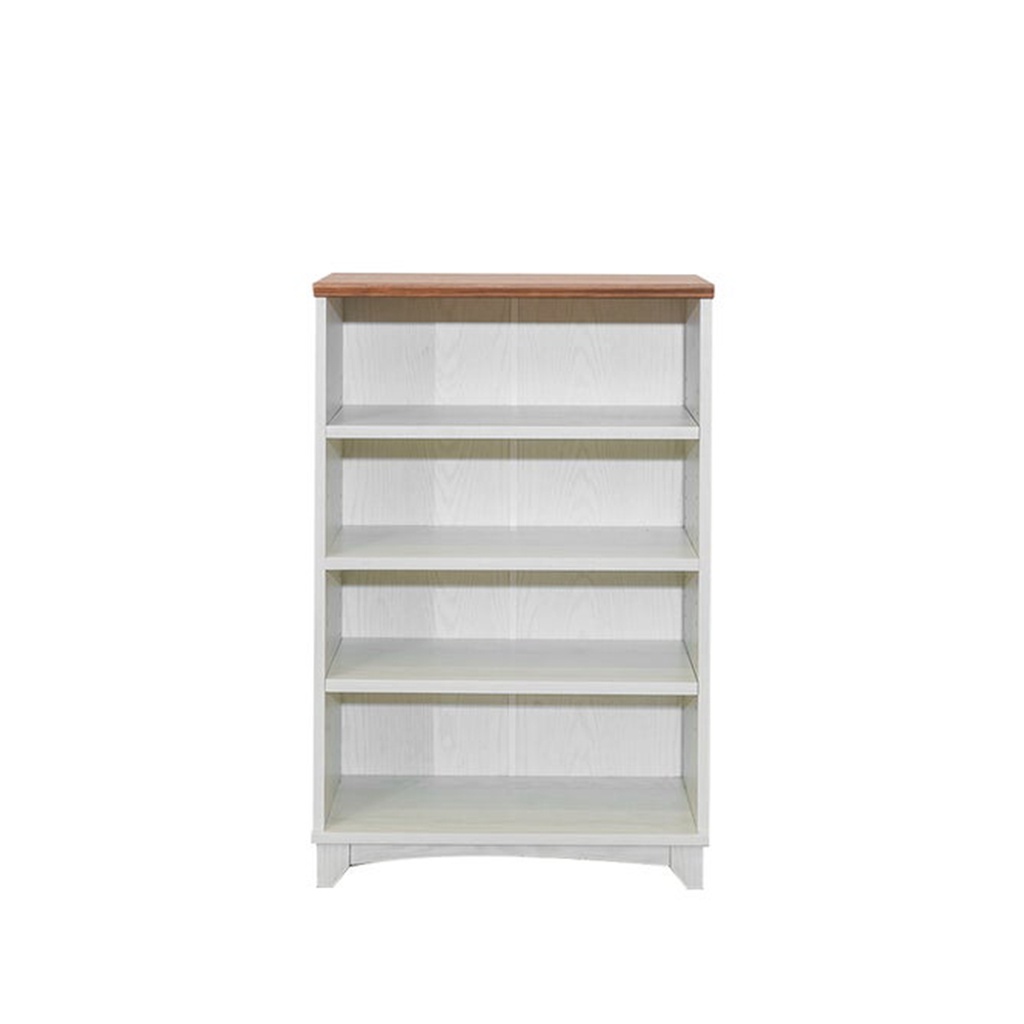 Ganso Low Cabinet 60-White Splinter /Claretchery