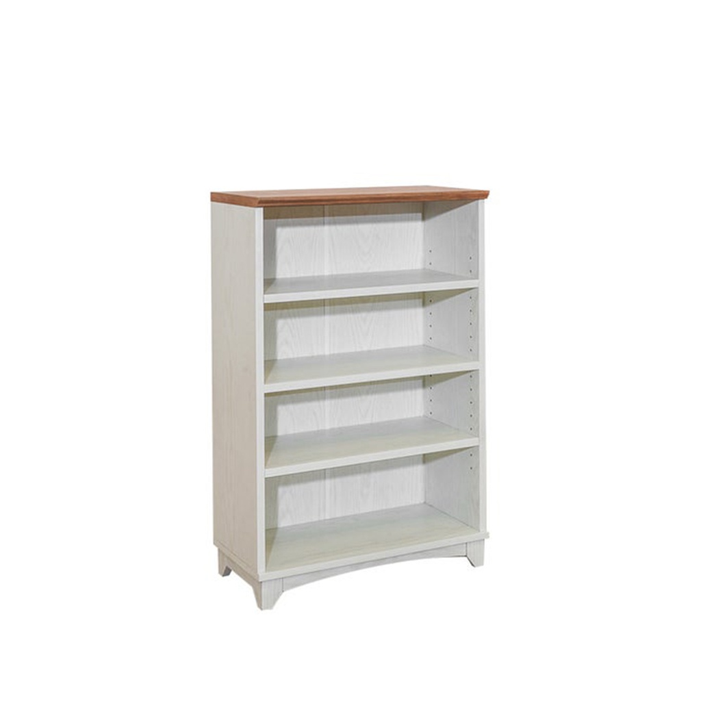 Ganso Low Cabinet 60-White Splinter /Claretchery